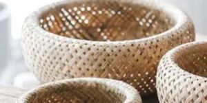 Bamboo And Cane Basket