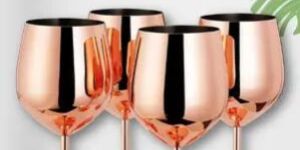 Copper Goblet Glasses