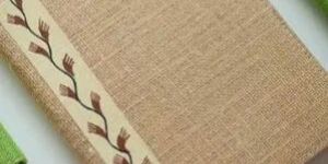 Handmade Natural Paper Notebooks with Jute Cover