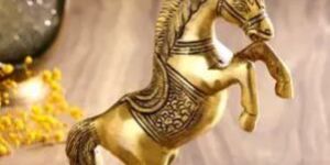 Horse Brass Figurines