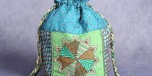 Kantha Stitch Potli Bag