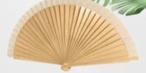 Wooden Fans with Jute Covers (Gift Item)