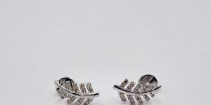 JCT9 Ladies Diamond Gold Earrings