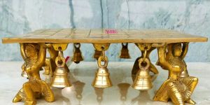 BRASS CHESS BOARD TABLE