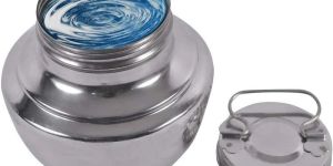 Stainless Steel Lota with Threaded Cap And Handle