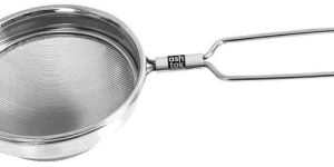 Stainless Steel Silver Tea Strainer