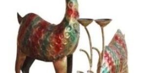 Handicraft Decorative Deer Statue