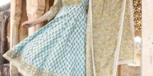Ladies Cotton Anarkali Suit