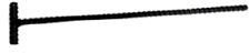 T Type Welded Tie Rod