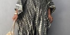 Tie-dye Designer Kaftan_ Free Size