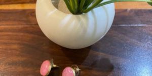 Tiendaa Premium Quality Handcrafted Brass and Resin Stone Designer Earrings