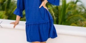 Tiendaas Premium Quality Hand-Crafted Bohemian Designer Dress