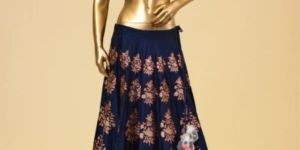 Banarasi Silk Kadwa Jangla Lehenga