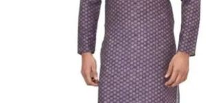Purple Ethnic Mens Wear Kurta Pajama