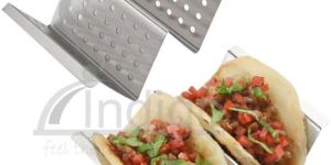 Perforated SS Taco Holder