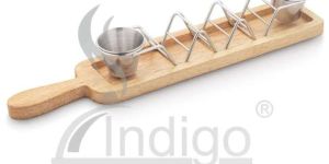 TACO HOLDER PLATTER SS