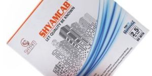 SHYAMCAB PVC Insulated FR House Wire 2.5sqmm Specifications.