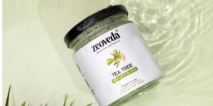 Tea Tree Scrub with Sea Salt for Exfoliation (150GM)