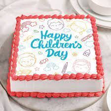Children Day Butterscotch Cake