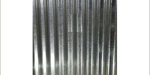 Silver Galvanized Iron Roofing Sheet 120 GSM