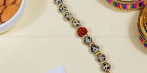 Serenity Rakhi with Rudraksha