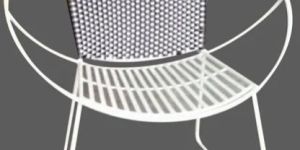 Iron Round Chair