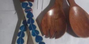Wooden Spoon and Fork Set