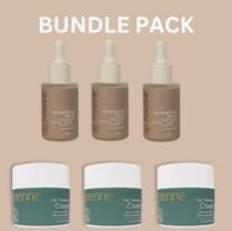 Bundle Combo-4 (Pack Of 3 Hair Retardant Creams & 3 Hair Strengthening Serums)