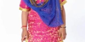 Punjabi Dance Fancy Dress Costume for Girls