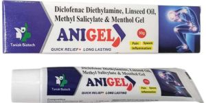 Diclofenac Sodium Menthol Methylsalicylate Linseed Gel Ointment
