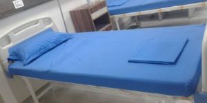 Blue Hospital Bed Sheet