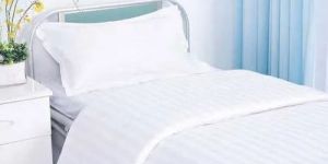 White Hospital Bed Sheet