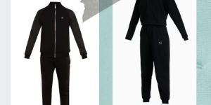Men Black Track Suit