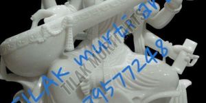 Marble Saraswati Statue