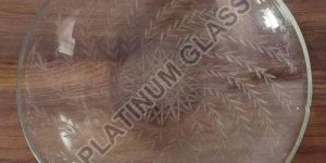 12 Inch Glass Fruit Bowl