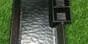 Melamine Black Tikka Platter