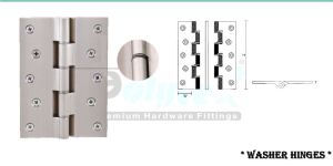 Brass Washer Hinges