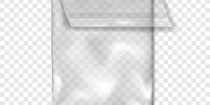 Transparent PVC Hanger Button Pouch