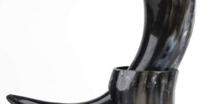 Drinking Horn with Stand