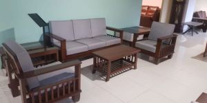Wooden Sofa Set