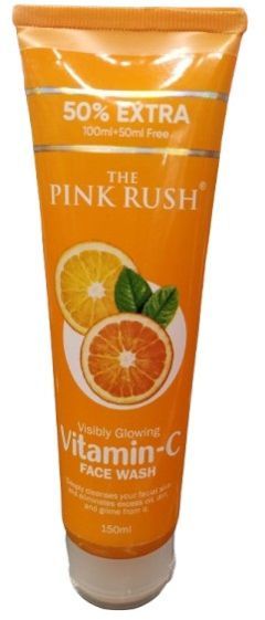 the Pink Rush Vitamin C Face Wash