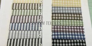 Linen Club Shirting Fabric