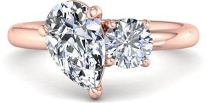 Party Wear Ladies Diamond Ring