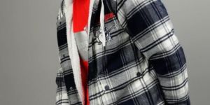 Mens Denim Hooded Jacket