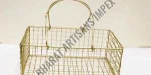 Rectangular Metal Wire Basket