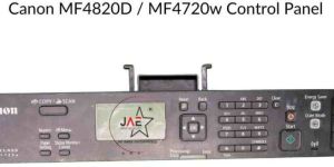 Canon imageCLASS Laser Printer Control Panel
