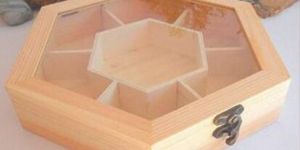 7 Compartment Wooden Dry Fruit Box