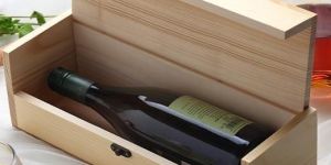 Wooden Wine Bottle Box