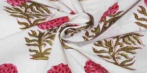 Hand Block Printed Cotton Fabric