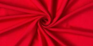 Plain Red Rayon Fabric
